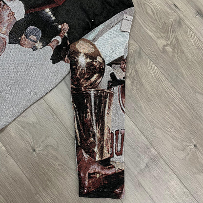 MJ CHAMPION TAPESTRY HOODIE - RDMCLOTHINGART