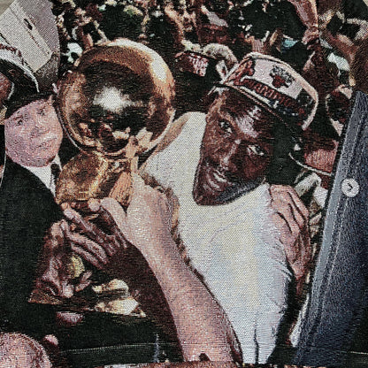 MJ CHAMPION TAPESTRY HOODIE - RDMCLOTHINGART