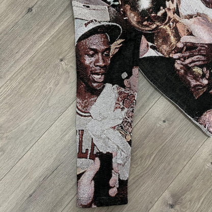 MJ CHAMPION TAPESTRY HOODIE - RDMCLOTHINGART