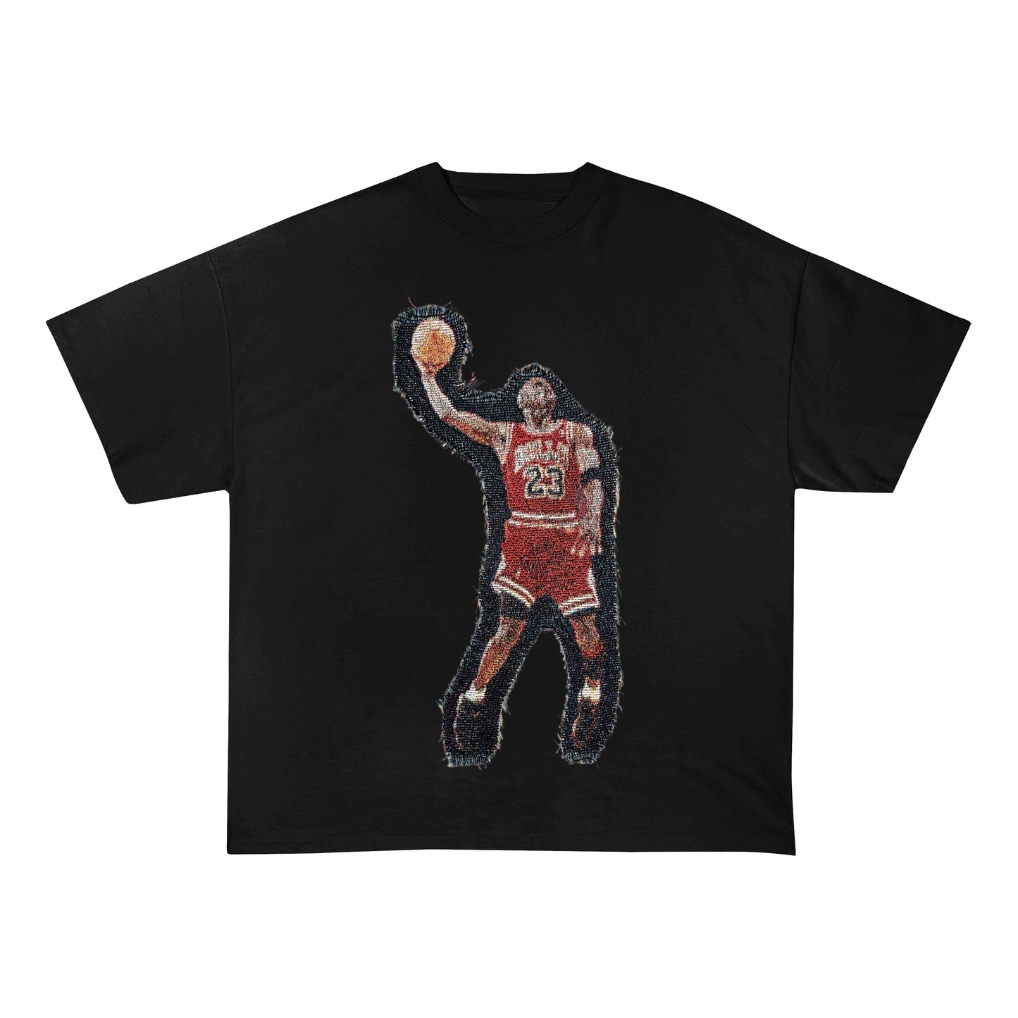 MJ DUNK HEAVY WEIGHT PATCH TEE-8119 - RDMCLOTHINGART