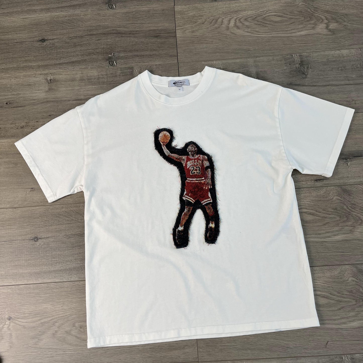 MJ DUNK HEAVY WEIGHT PATCH TEE-8119 - RDMCLOTHINGART