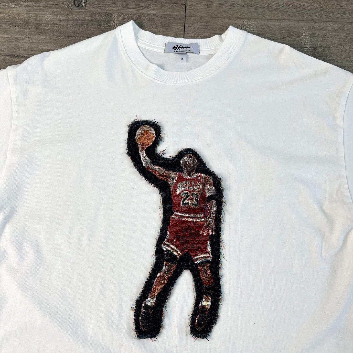 MJ DUNK HEAVY WEIGHT PATCH TEE-8119 - RDMCLOTHINGART
