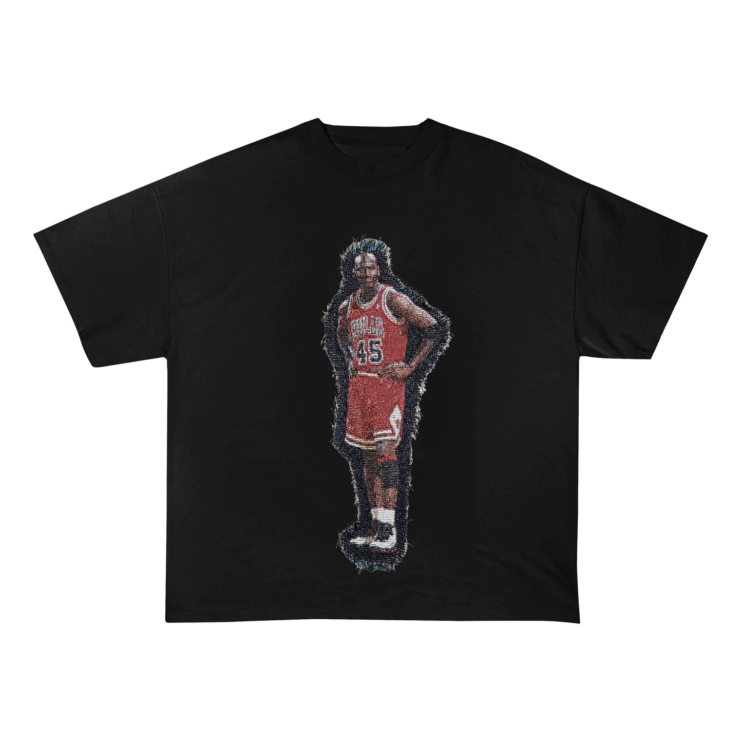 MJ HEAVY WEIGHT PATCH TEE-8113 - RDMCLOTHINGART