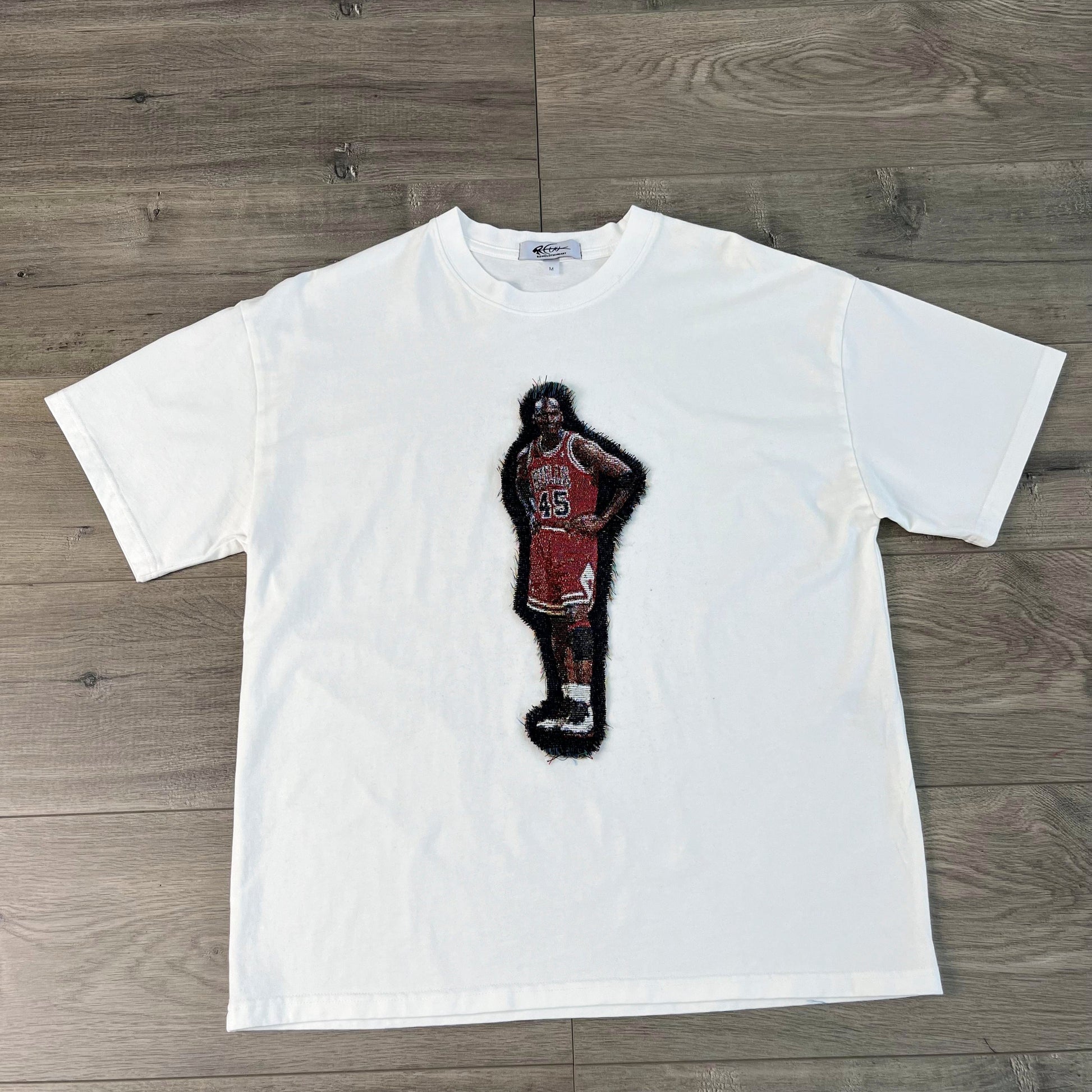 MJ HEAVY WEIGHT PATCH TEE-8113 - RDMCLOTHINGART