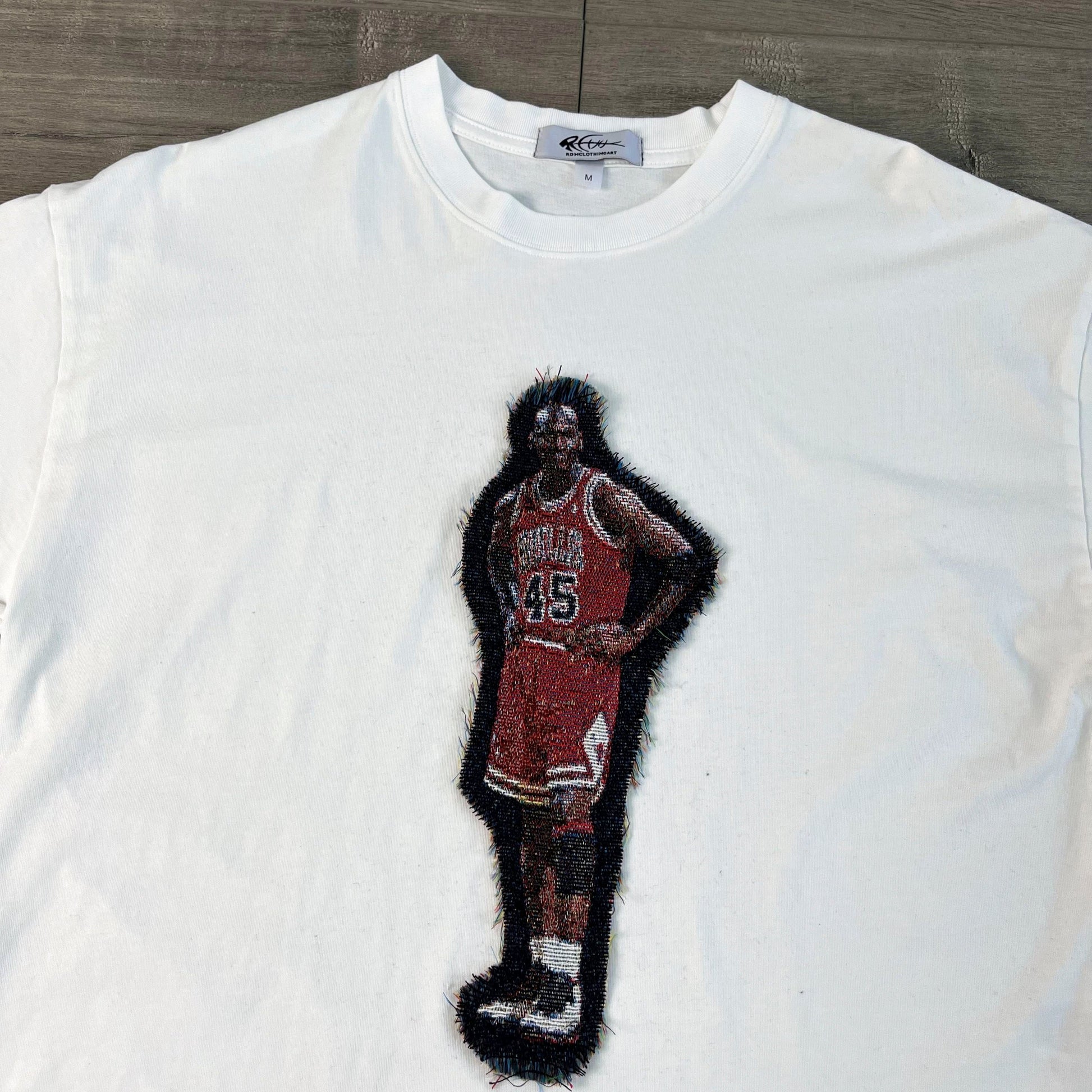 MJ HEAVY WEIGHT PATCH TEE-8113 - RDMCLOTHINGART