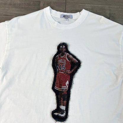 MJ HEAVY WEIGHT PATCH TEE-8113 - RDMCLOTHINGART