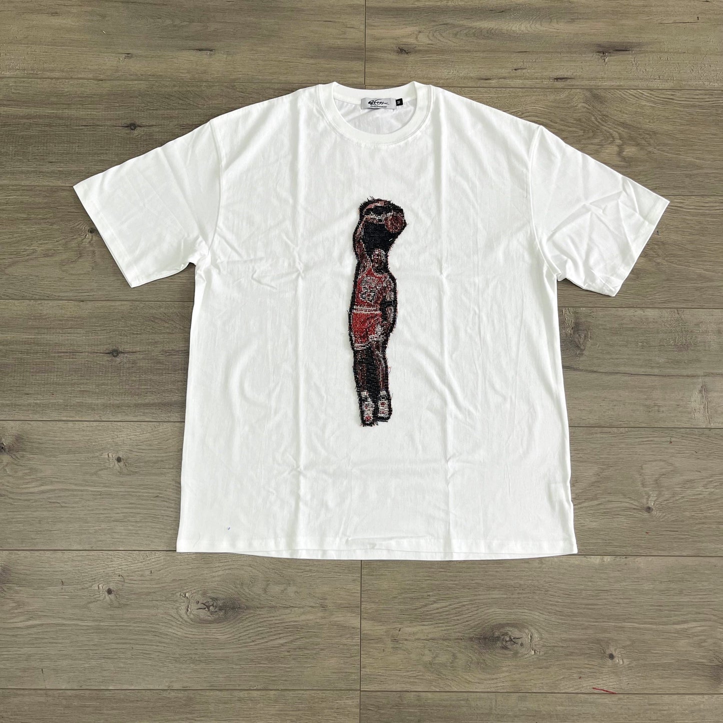 MJ HEAVY WEIGHT PATCH TEE-8299 - RDMCLOTHINGART