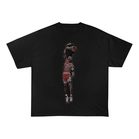 MJ HEAVY WEIGHT PATCH TEE-8299 - RDMCLOTHINGART