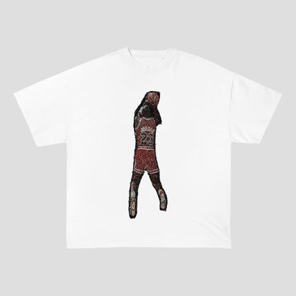 MJ HEAVY WEIGHT PATCH TEE-8300 - RDMCLOTHINGART