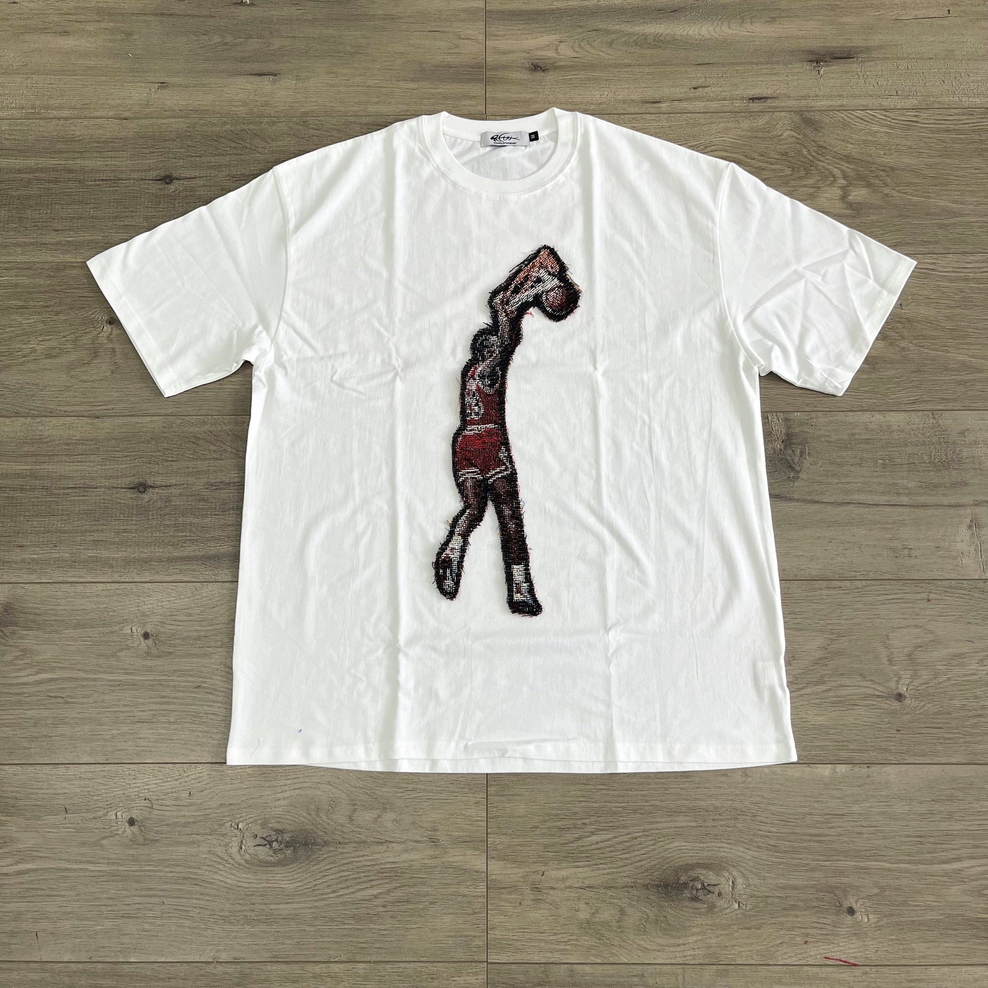 MJ HEAVY WEIGHT PATCH TEE-8301 - RDMCLOTHINGART