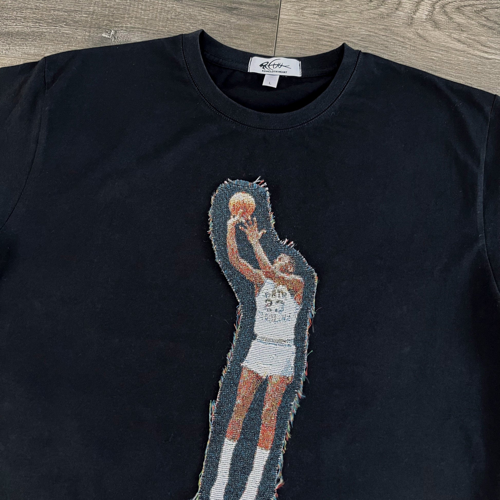 MJ NC HEAVY WEIGHT PATCH TEE-8121 - RDMCLOTHINGART