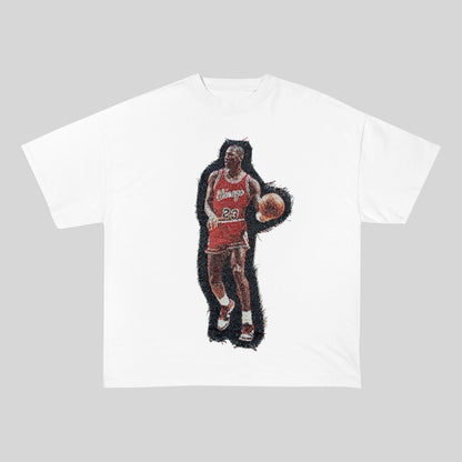 MJ PASS HEAVY WEIGHT PATCH TEE-8112 - RDMCLOTHINGART