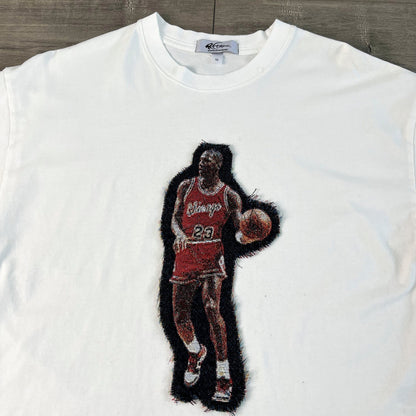MJ PASS HEAVY WEIGHT PATCH TEE-8112 - RDMCLOTHINGART