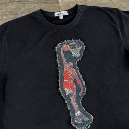 MJ SLAM HEAVY WEIGHT PATCH TEE-8116 - RDMCLOTHINGART
