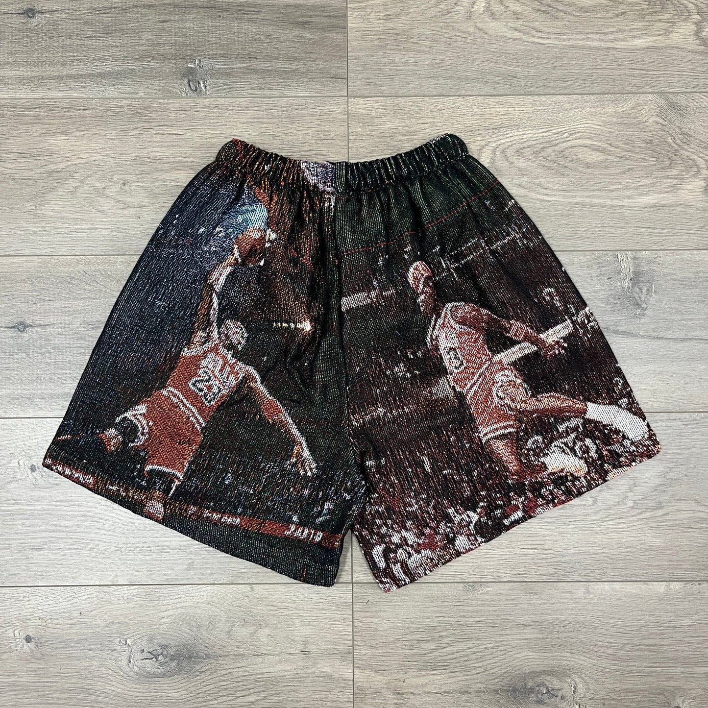 RDMCLOTHINGART tapestry hoodie MJ TAPESTRY SHORTS