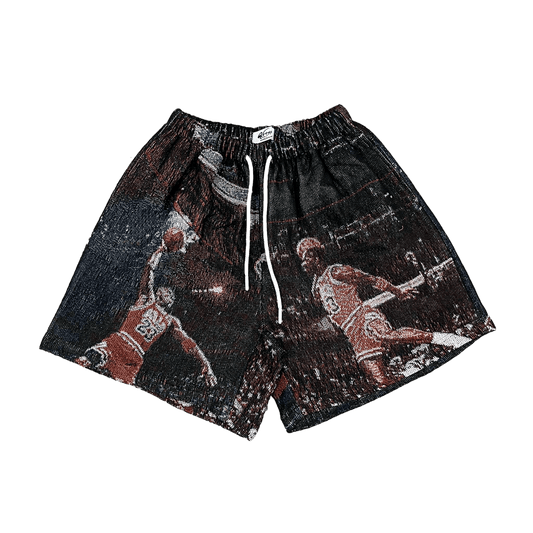 RDMCLOTHINGART tapestry hoodie MJ TAPESTRY SHORTS