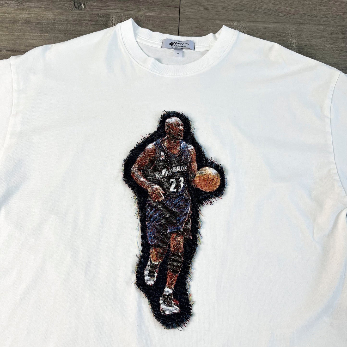 MJ WIZARDS HEAVY WEIGHT PATCH TEE-8110 - RDMCLOTHINGART