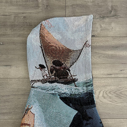 MOANA TAPESTRY HOODIE - RDMCLOTHINGART