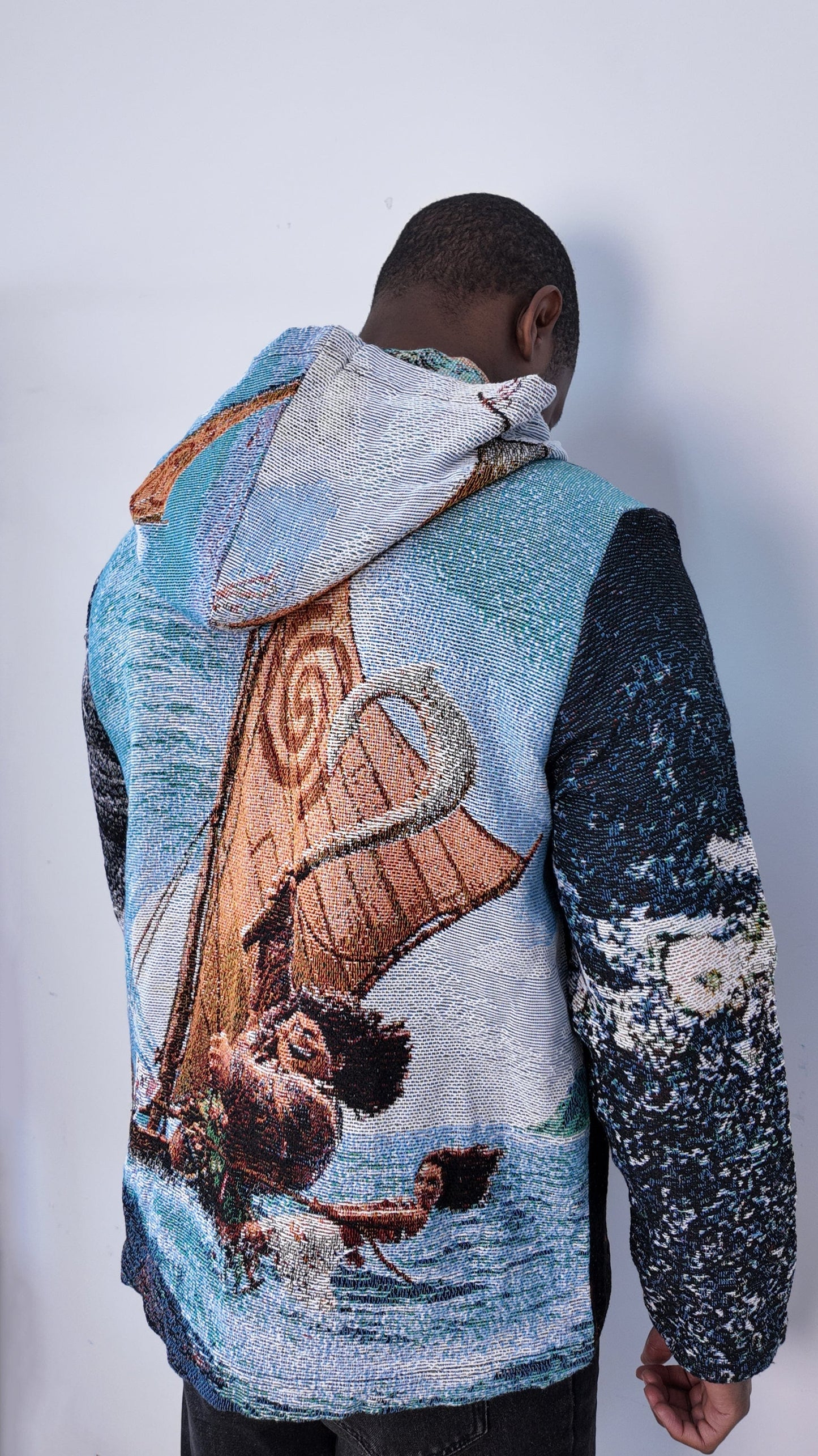 MOANA TAPESTRY HOODIE - RDMCLOTHINGART