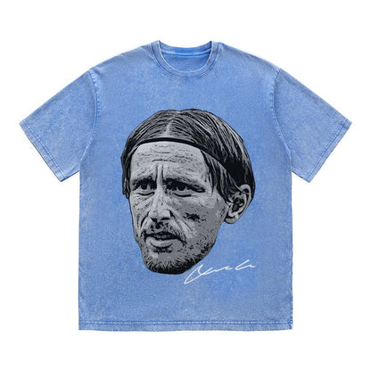 RDMCLOTHINGART tapestry hoodie MODRIC HEAVY COTTON TEES-9606