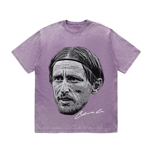 RDMCLOTHINGART tapestry hoodie MODRIC HEAVY COTTON TEES-9606