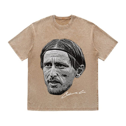 RDMCLOTHINGART tapestry hoodie MODRIC HEAVY COTTON TEES-9606