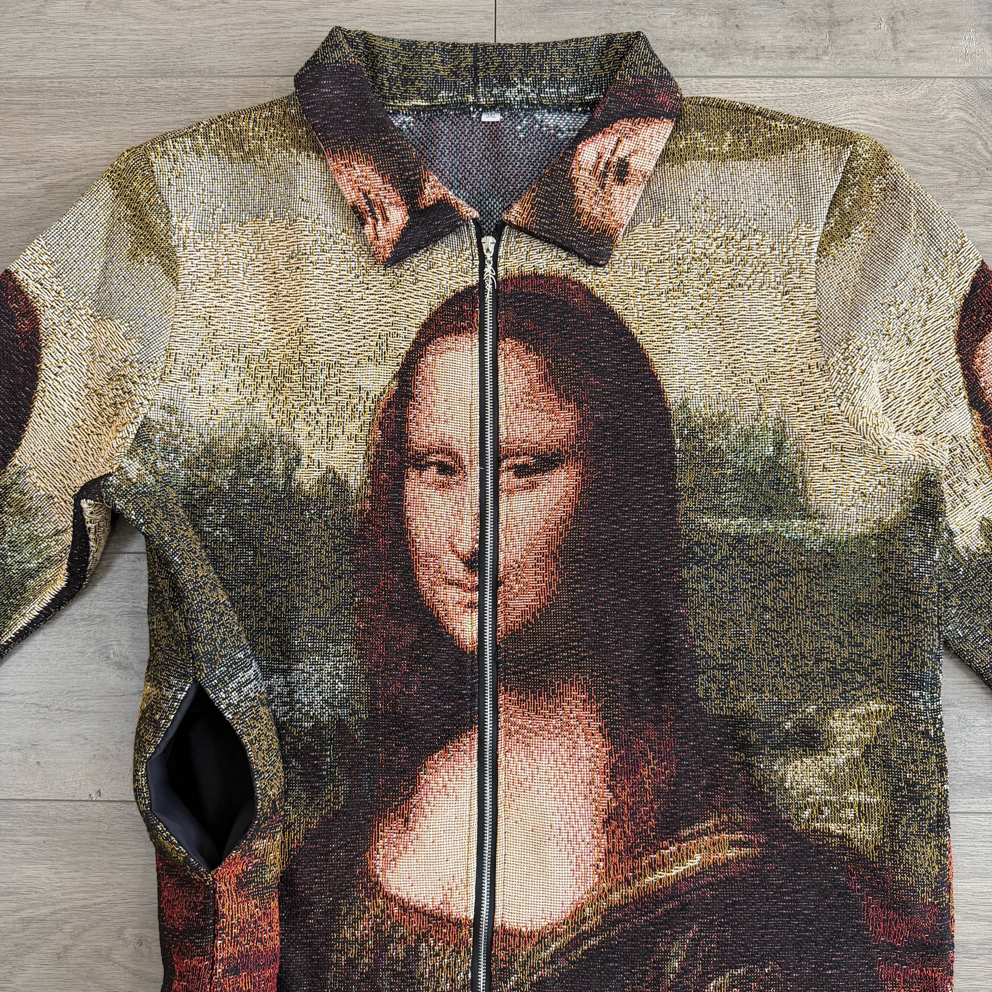 RDMCLOTHINGART tapestry hoodie MONA LISA TAPESTRY JACKET