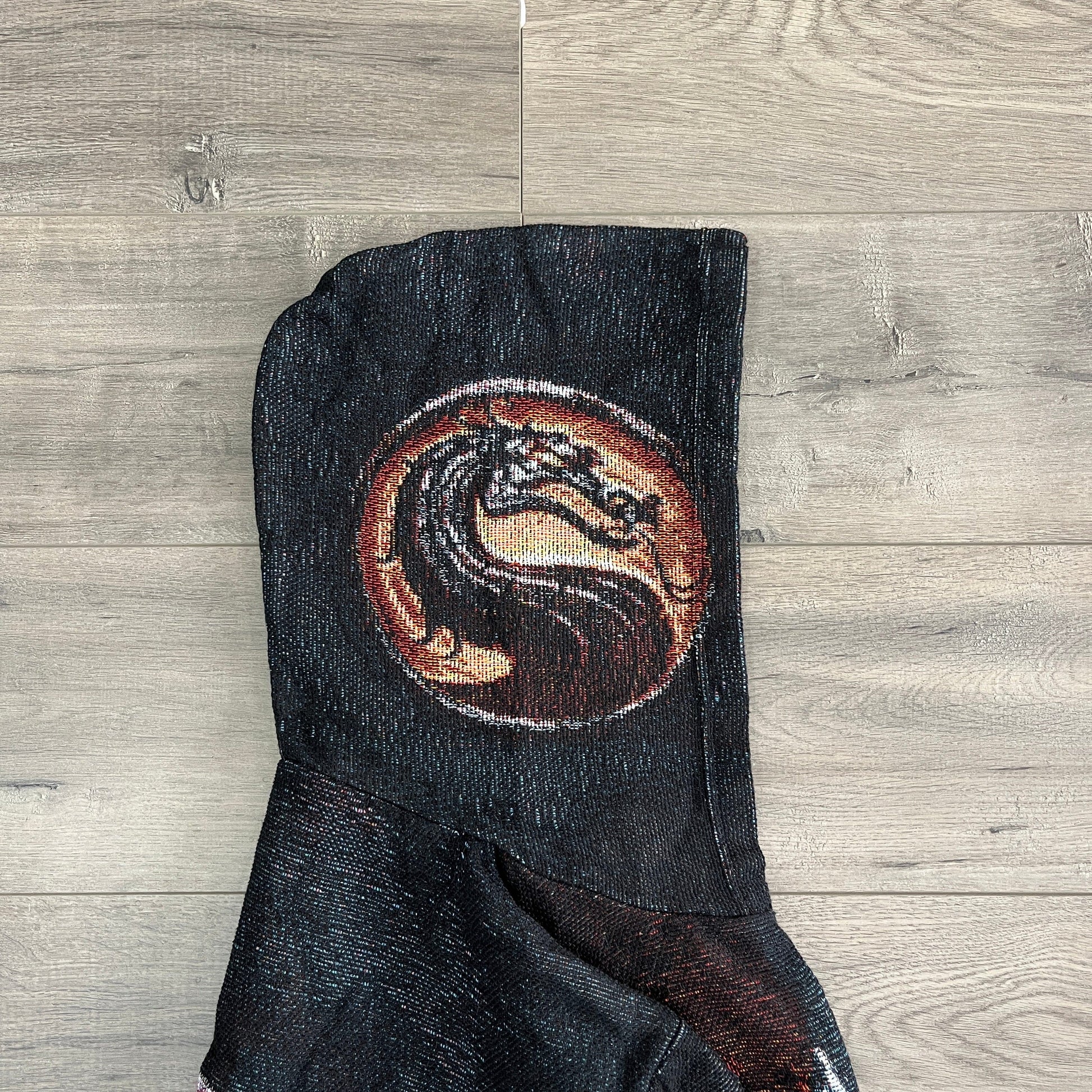 MORTAL COMBAT TAPESTRY HOODIE - RDMCLOTHINGART