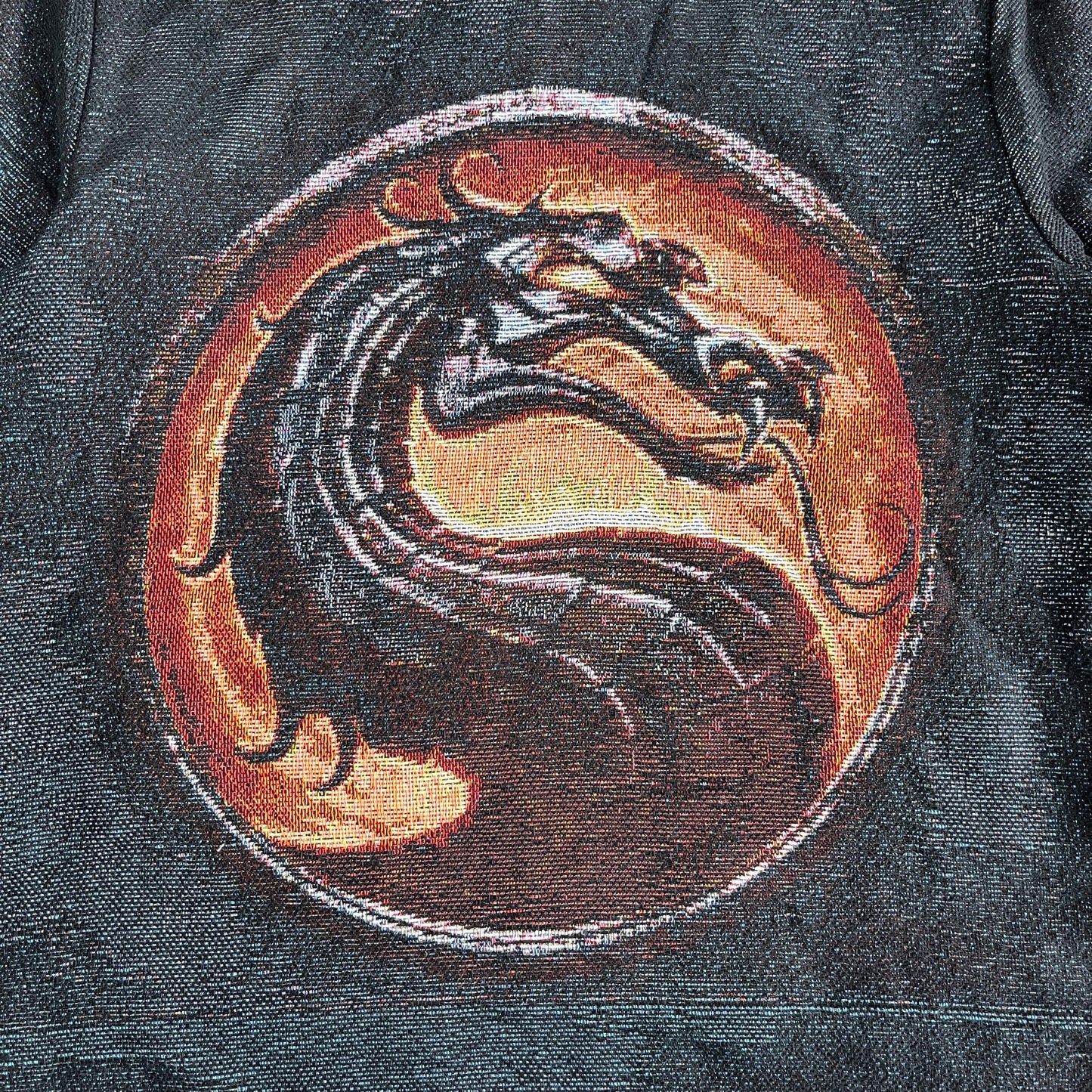 MORTAL COMBAT TAPESTRY HOODIE - RDMCLOTHINGART