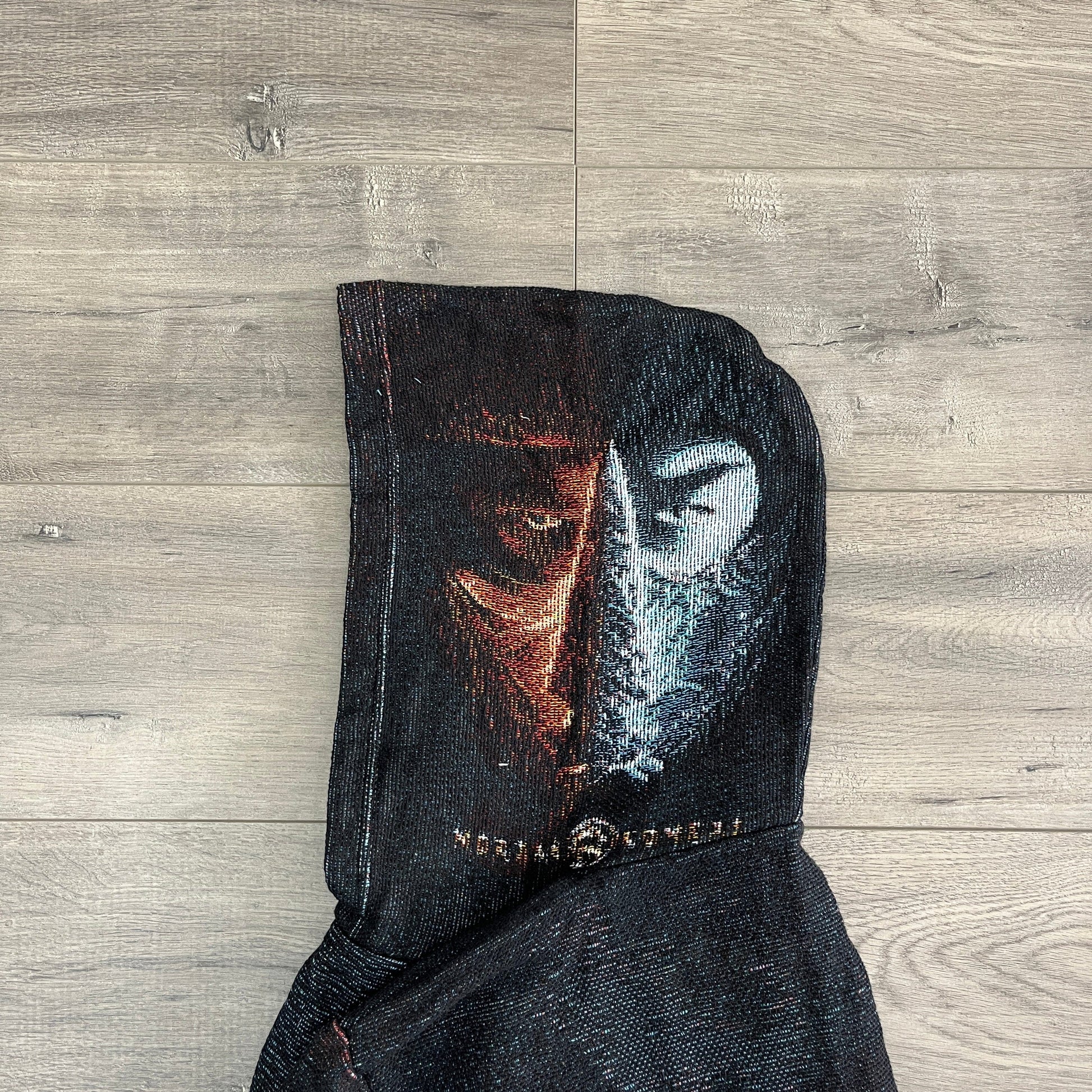 MORTAL COMBAT TAPESTRY HOODIE - RDMCLOTHINGART