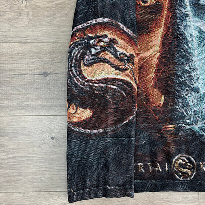 MORTAL COMBAT TAPESTRY HOODIE - RDMCLOTHINGART