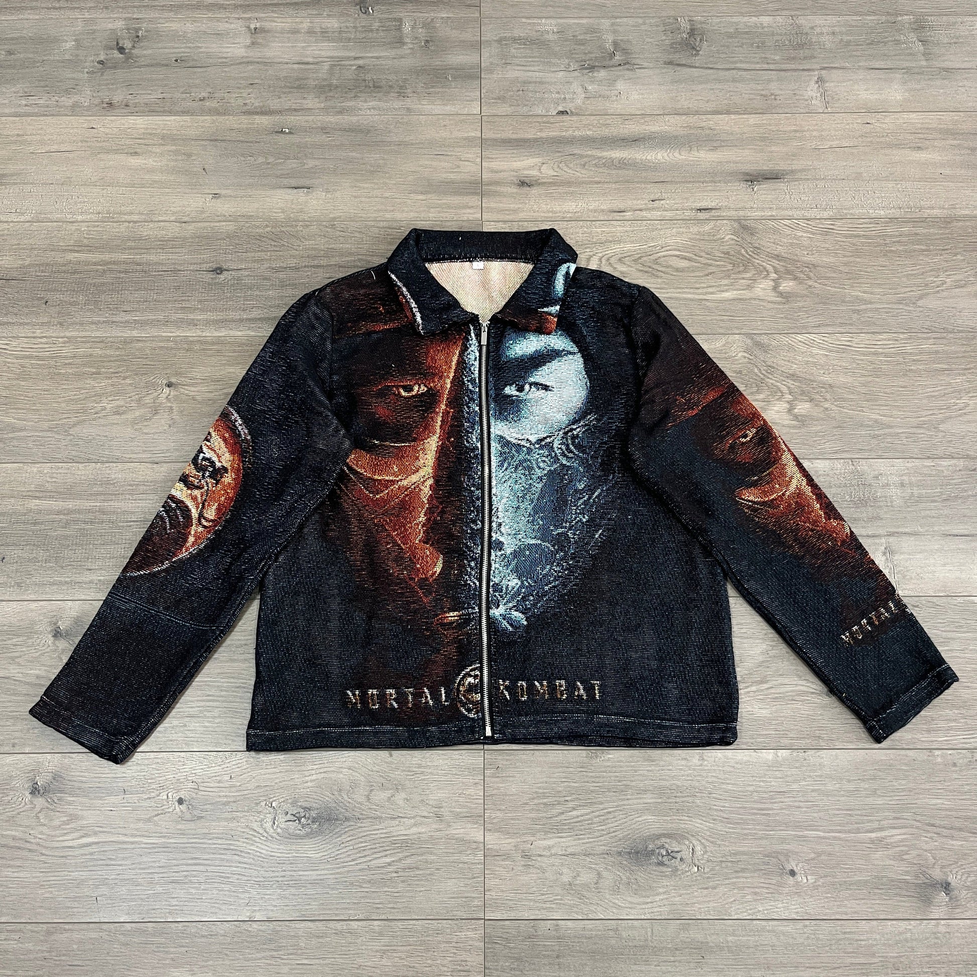 MORTAL COMBAT TAPESTRY JACKET - RDMCLOTHINGART