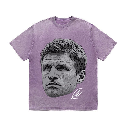 RDMCLOTHINGART tapestry hoodie MULLER HEAVY COTTON TEES-9609