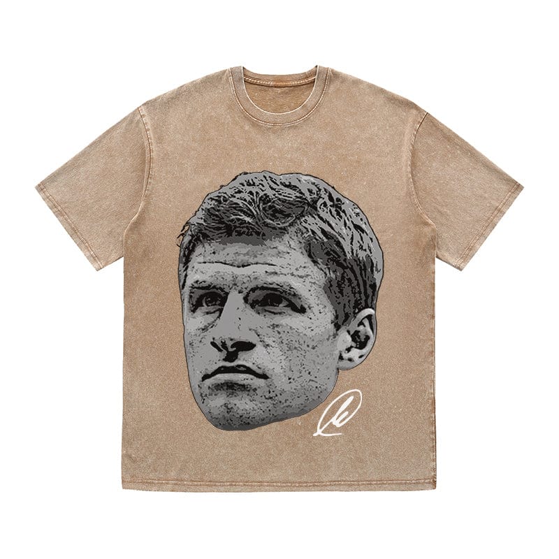 RDMCLOTHINGART tapestry hoodie MULLER HEAVY COTTON TEES-9609