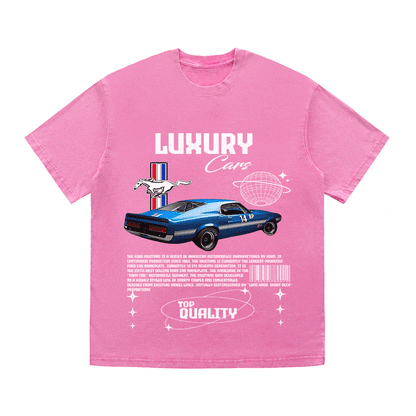 RDMCLOTHINGART tapestry hoodie MUSTANG HEAVY WEIGHT COTTON TEE-9108