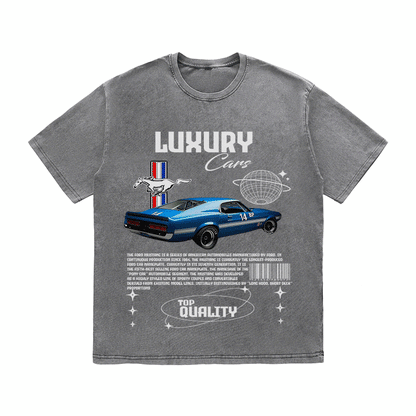 RDMCLOTHINGART tapestry hoodie MUSTANG HEAVY WEIGHT COTTON TEE-9108