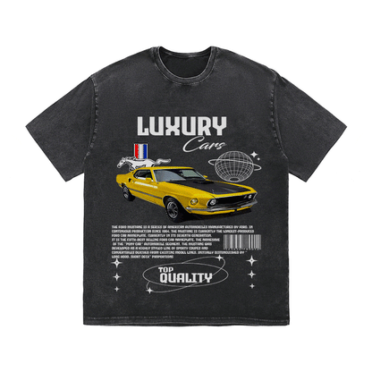 RDMCLOTHINGART tapestry hoodie MUSTANG HEAVY WEIGHT COTTON TEE-9109