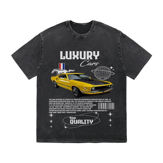 RDMCLOTHINGART tapestry hoodie MUSTANG HEAVY WEIGHT COTTON TEE-9109