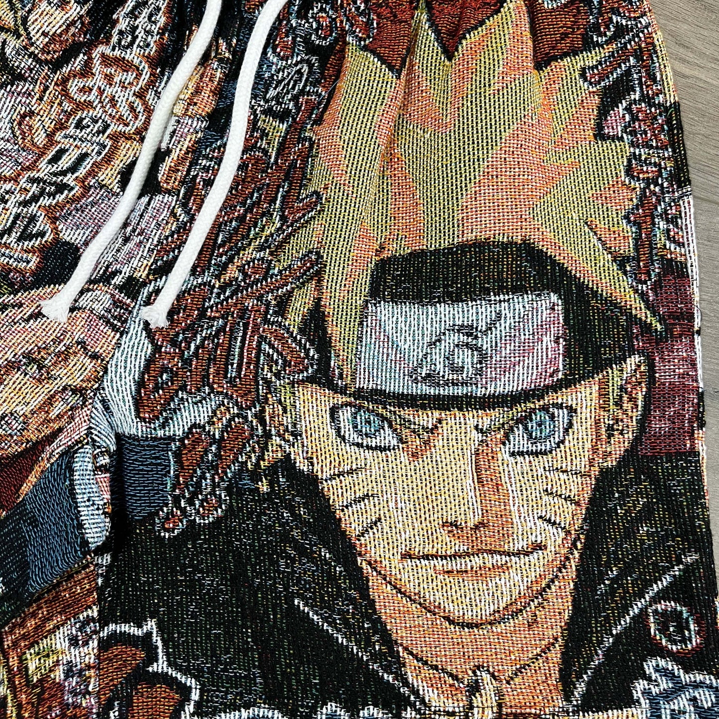 N TAPESTRY SHORTS - RDMCLOTHINGART