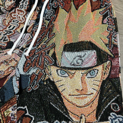 N TAPESTRY SHORTS - RDMCLOTHINGART