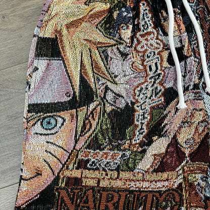 N TAPESTRY SHORTS - RDMCLOTHINGART