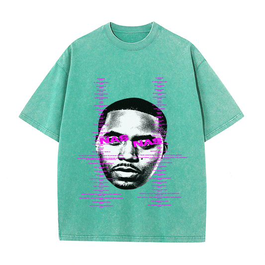 RDMCLOTHINGART tapestry hoodie NAS HEAVY WEIGHT COTTON TEE-8940