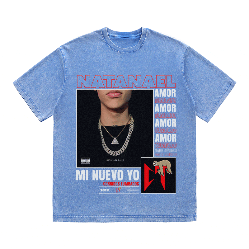 RDMCLOTHINGART tapestry hoodie NATANAEL CANO 2 HEAVY WEIGHT COTTON TEE-9009