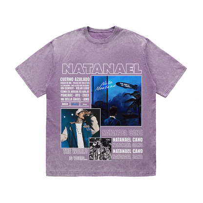 RDMCLOTHINGART tapestry hoodie NATANAEL CANO HEAVY WEIGHT COTTON TEE-9010