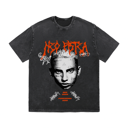 RDMCLOTHINGART tapestry hoodie NEO PISTEA HEAVY WEIGHT COTTON TEE-8941