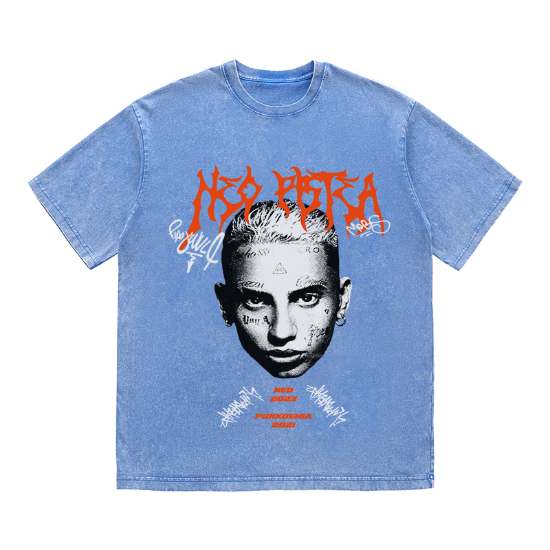 RDMCLOTHINGART tapestry hoodie NEO PISTEA HEAVY WEIGHT COTTON TEE-8941