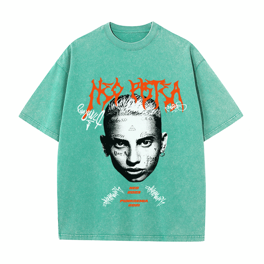 RDMCLOTHINGART tapestry hoodie NEO PISTEA HEAVY WEIGHT COTTON TEE-8941