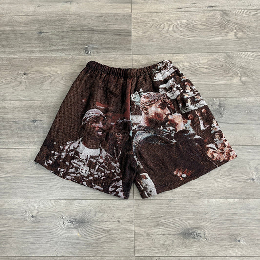 RDMCLOTHINGART tapestry hoodie NEW 2PAC TAPESTRY SHORTS