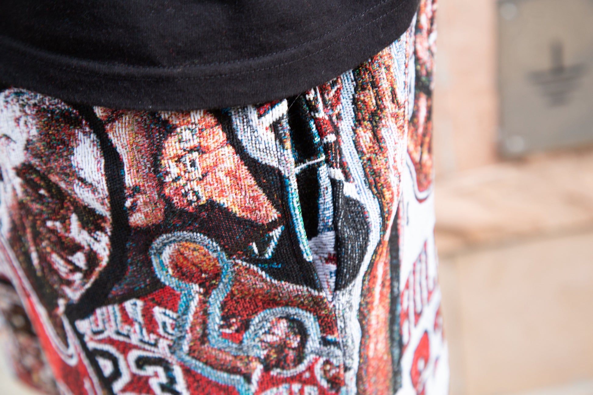 NEW MJ COLLECTION TAPESTRY SHORTS - RDMCLOTHINGART