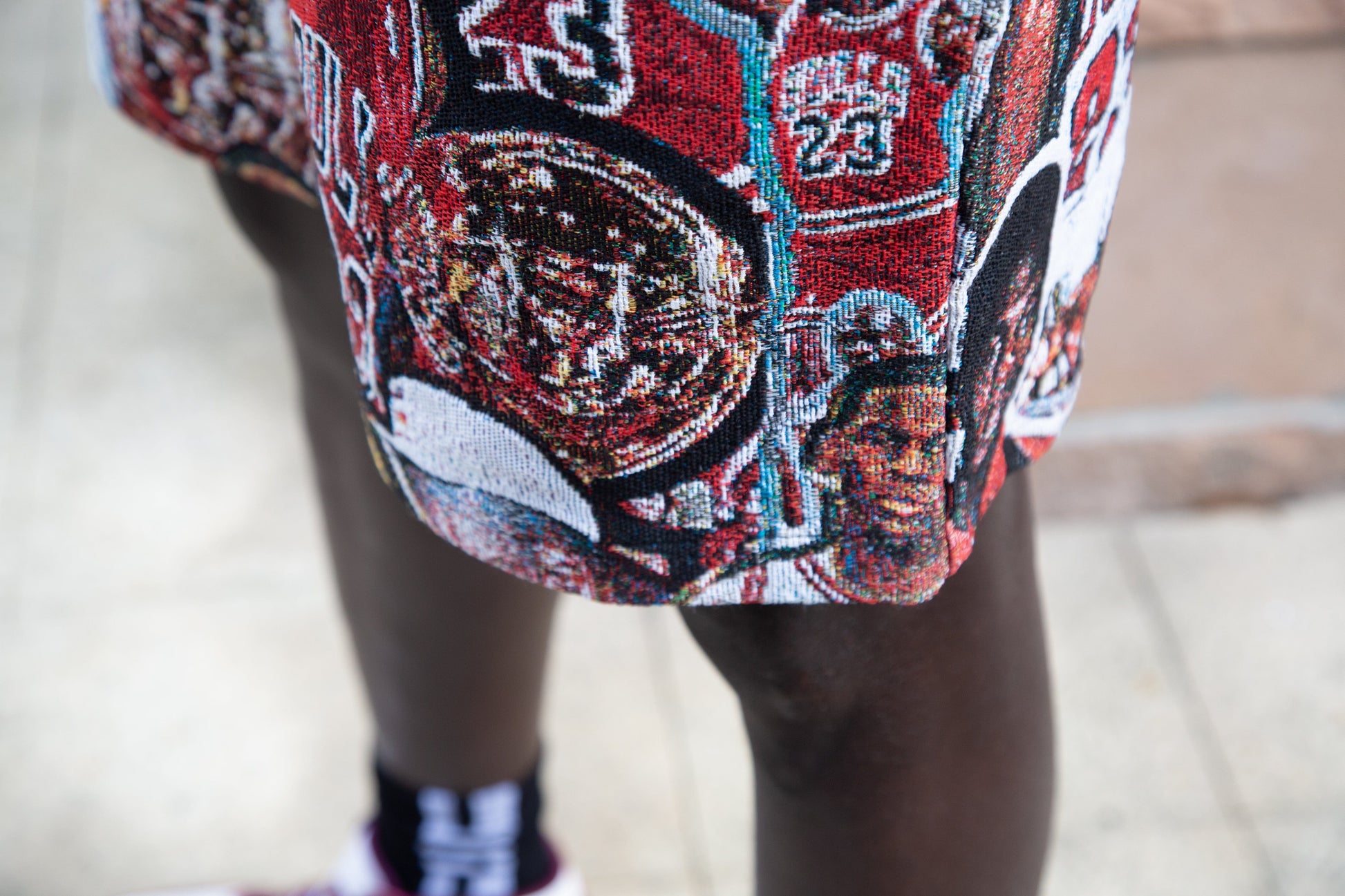 NEW MJ COLLECTION TAPESTRY SHORTS - RDMCLOTHINGART